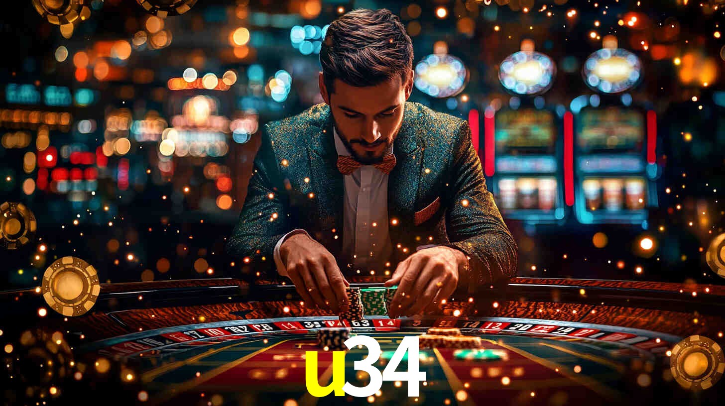 u34 Logo - Bônus com Rollover Justo